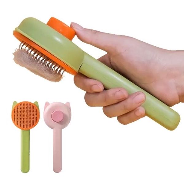 Premium Round Ear Shape Fur Removal Brush