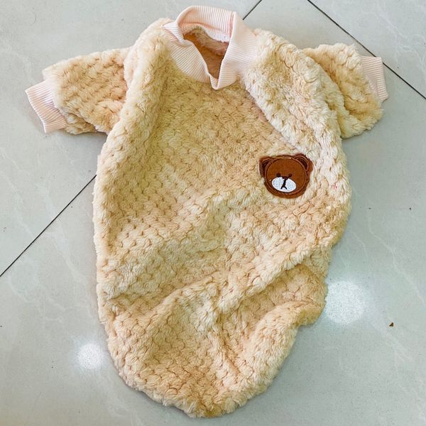 Bear Batch Mokmol Dress Cream Colour