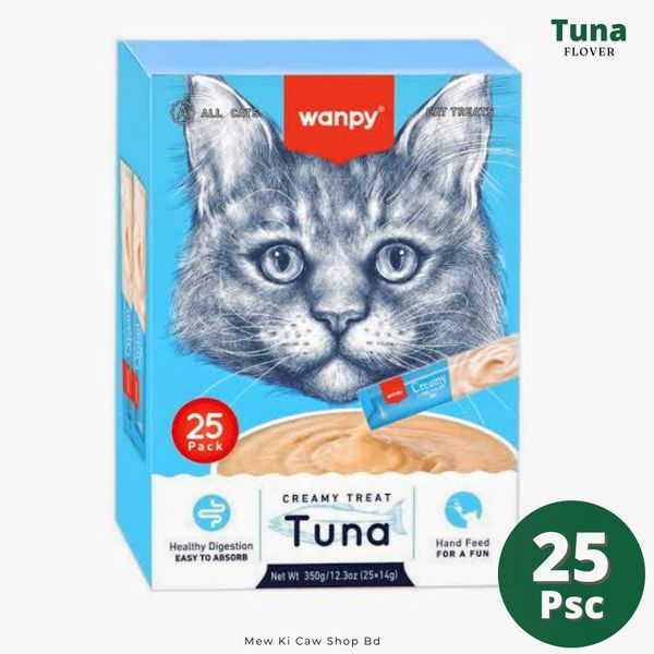 Wanpy Treat Full Box Tuna Flover 25 Psc