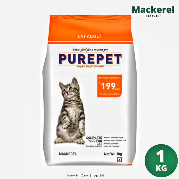 Purepet Adult Mackerel Flover 1KG