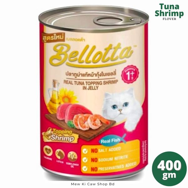 Bellotta Can Crabmeat Flover 400gm