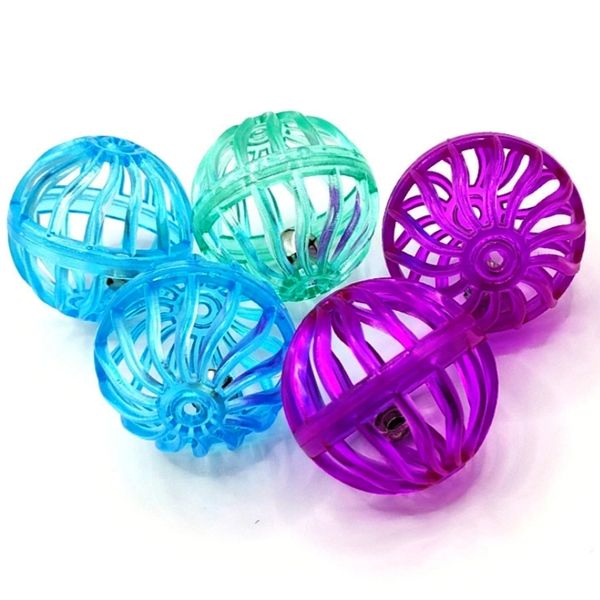 Plastic Ball Toy Dual Glossy Colour