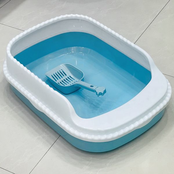 High Litter Box With Scoop