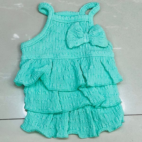 Party Frog Dress Pest Colour