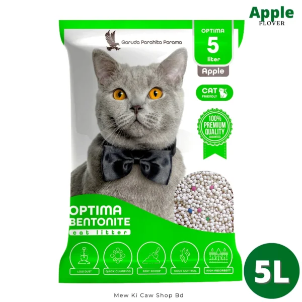 Optima Litter 5L Apple Flover