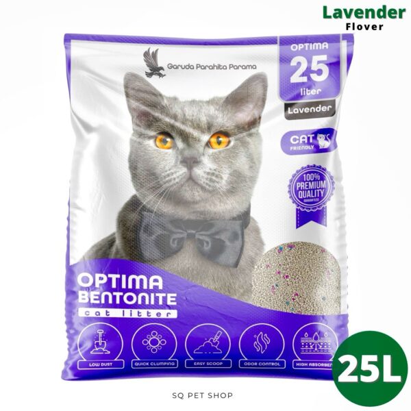 Optima Litter 25L Lavender Flover