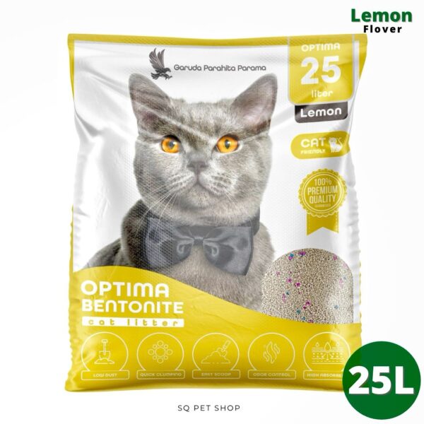 Optima Litter 25L Lemon Flover