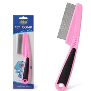 Premium Big Dual Colour Flea Removal Comb Brush