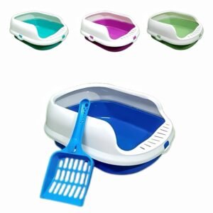 Mini Size Litter Box With Scoop For Baby Cat