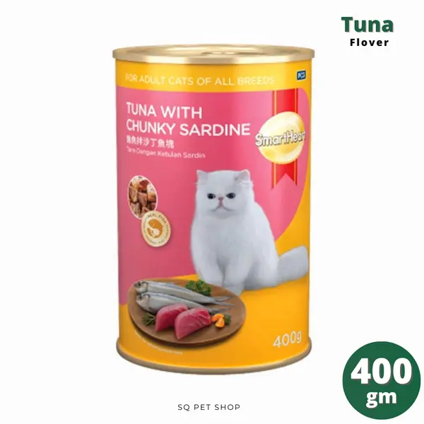 Smartheart Can Tuna With Chunky Flover 400gm