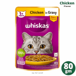Whiskas Adult Gravy Pouch Chicken Flover 85gm