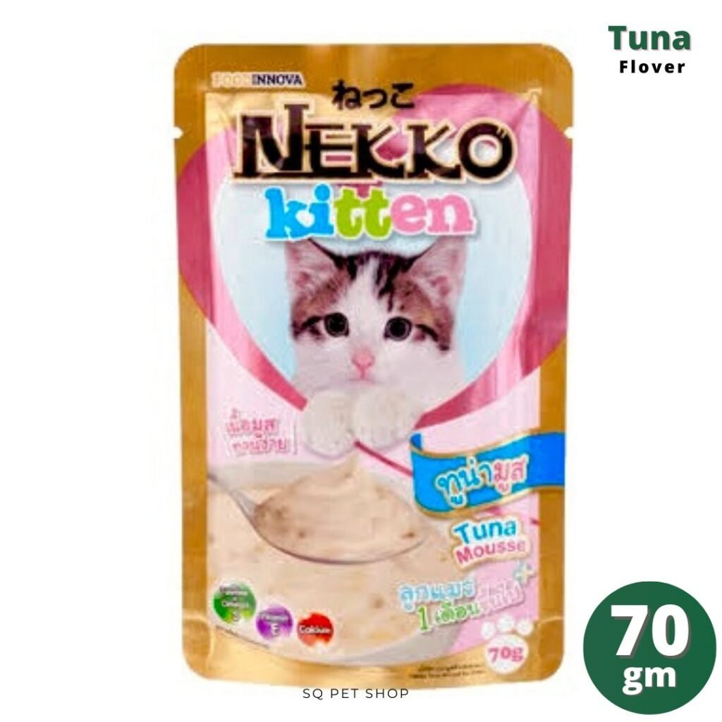 Nekko Kitten Pouch Tuna Mousse Flover 70gm